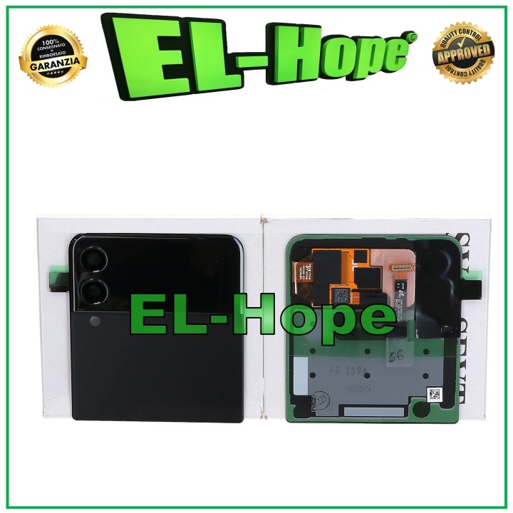 ORIGINAL SAMSUNG Z FLIP 3 SM-F711B BLACK OUTER GLASS DISPLAY GH97-26773A