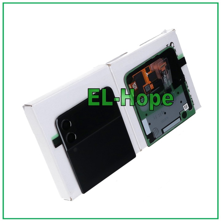 ORIGINAL SAMSUNG Z FLIP 3 SM-F711B BLACK OUTER GLASS DISPLAY GH97-26773A
