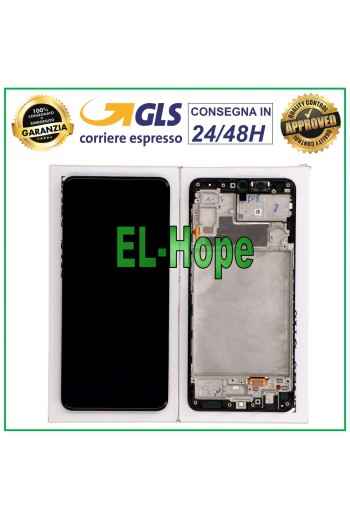 ORIGINAL FRAME LCD DISPLAY SAMSUNG GALAXY F22 2021 SM-E225 E225F TOUCH SCREEN