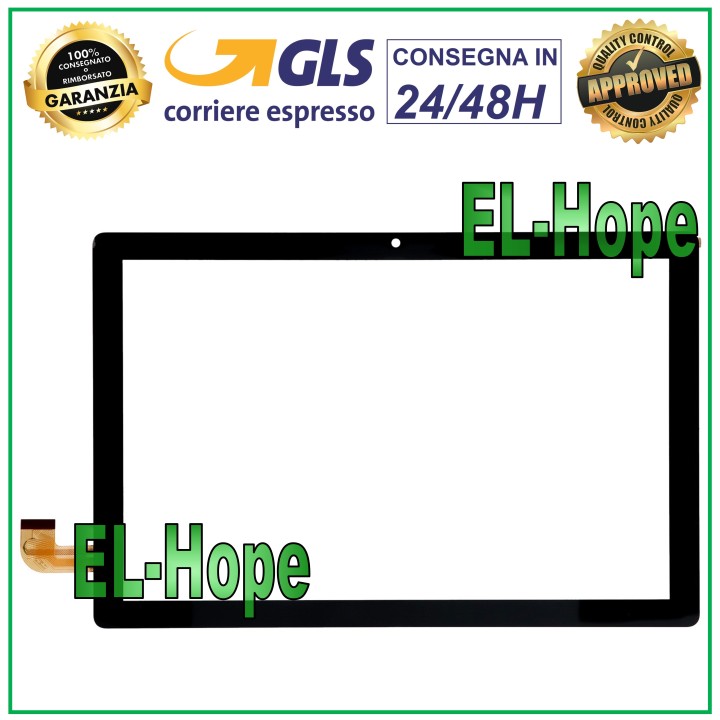 TOUCH SCREEN GLASS TABLET MAJESTIC TAB 912 PRO DIGITIZER 10.1 ORIGINAL BLACK