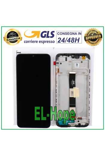 Original LCD Display Frame Xiaomi Redmi 9C M2006C3MG Touch Screen Glass Black