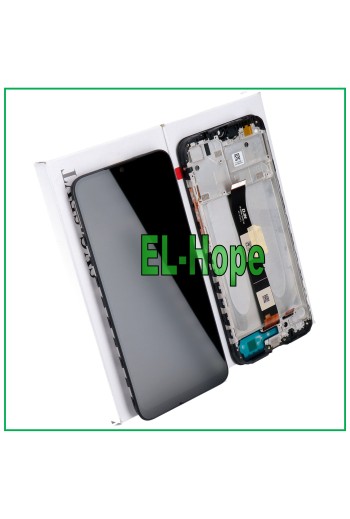 100% ORIGINAL LCD DISPLAY FRAME XIAOMI REDMI 9i M2006C3 SCREEN TOUCH GLASS BLACK
