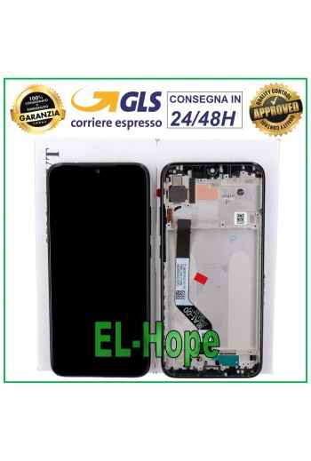 LCD DISPLAY + ORIGINAL FRAME XIAOMI REDMI M1901F7G M1901F7H TOUCH SCREEN BLACK