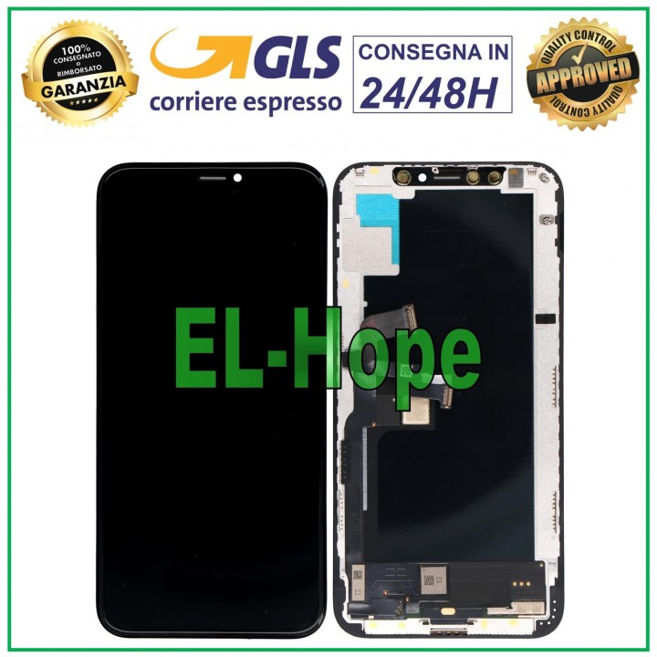 SOFT OLED LCD DISPLAY FOR APPLE IPHONE XS A1920 A2097 A2098 TOUCH SCREEN