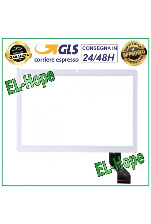 TOUCH SCREEN GLASS TABLET GOODTEL G3 DIGITIZER 10 ORIGINAL WHITE