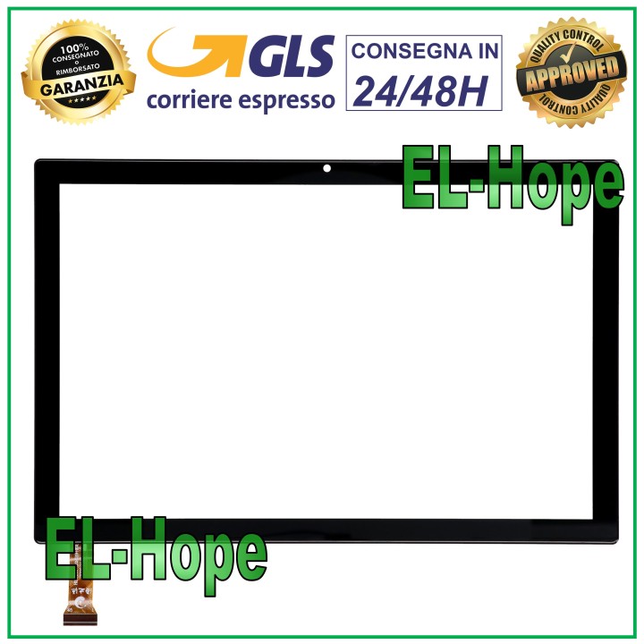 TOUCH SCREEN GLASS TABLET Duoduogo TAB-S3 DIGITIZER 10 ORIGINAL BLACK BLACK