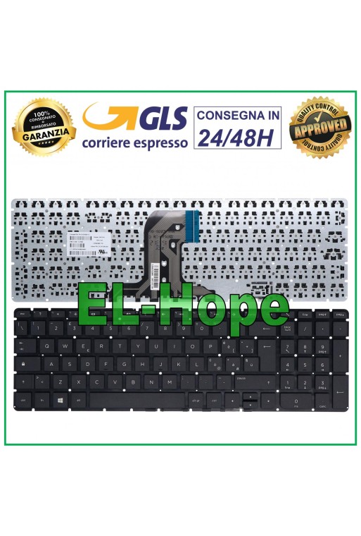 ITALIAN KEYBOARD FOR HP NOTEBOOK 15-AC 15-AF 15-AY 15-BA 250/255/TPN-C125 C122