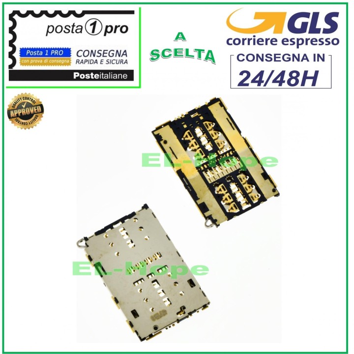 SIM CARD READER FOR HUAWEI P8 LITE 2017 PRA-LA1 LX1 LX3 MICRO SD
