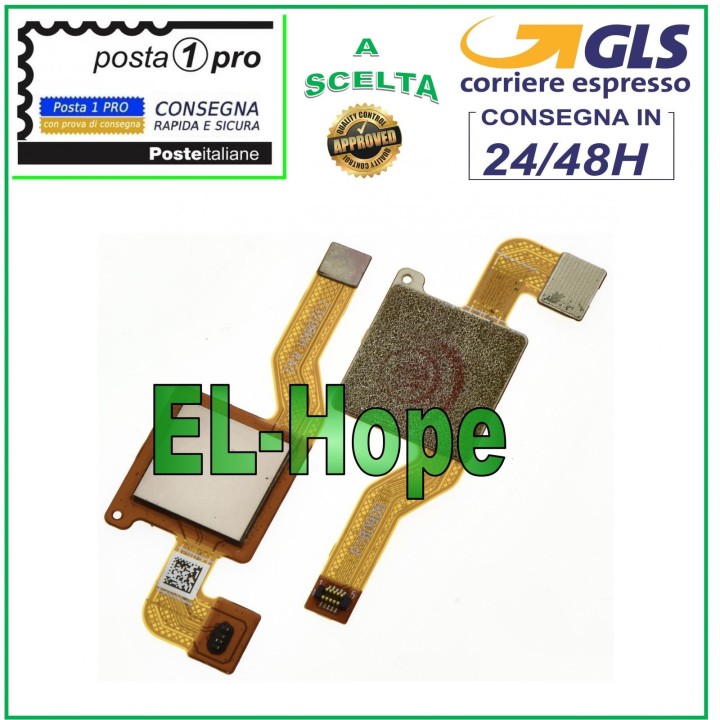 FLAT FLEX HOME BUTTON FINGERPRINT SENSOR XIAOMI REDMI NOTE 5 PRO GOLD