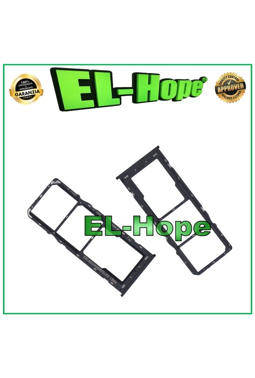 SLOT COMPARTMENT CART NANO SIM CARD MICRO SD TCL 30SE 6165A 6156A1 BLACK HOUSING