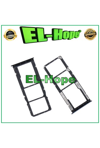 SLOT CART COMPARTMENT NANO SIM SD CARD XIAOMI REDMI NOTE 11 4G BLACK HOUSING
