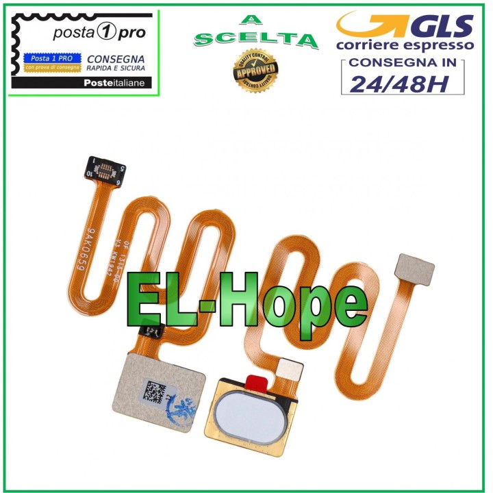 FLAT FINGERPRINT KEY FOR OPPO A11 A11X PCHT00 PCHM00 WHITE