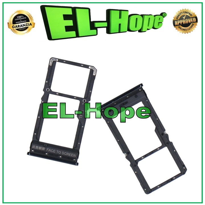 SLOT CART SIM SD CARD COMPARTMENT XIAOMI POCO X3 M2007J20CG M2007J20CT BLACK