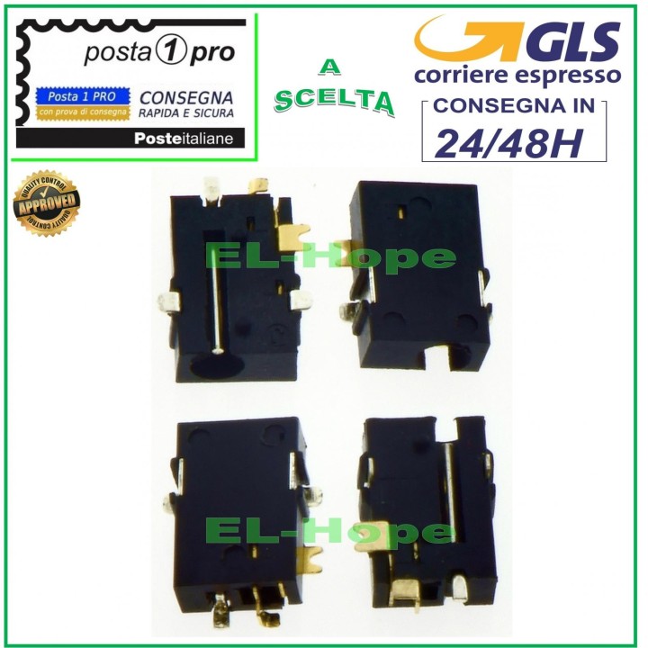 DC POWER CONNECTOR JACK CHARGING FOR VARIOUS MODELS MEDIACOM TABLETS