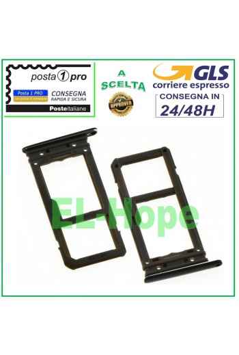 SLOT CARD COMPARTMENT + MICRO SD CARD SAMSUNG GALAXY S8 PLUS SM-G955F BLACK