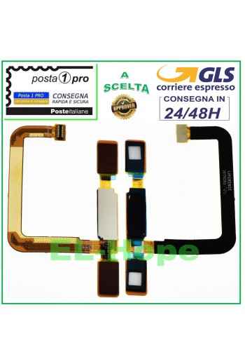 FLAT HOME KEY FINGERPRINT SENSOR NOKIA 6 2017 TA-1039 BLACK