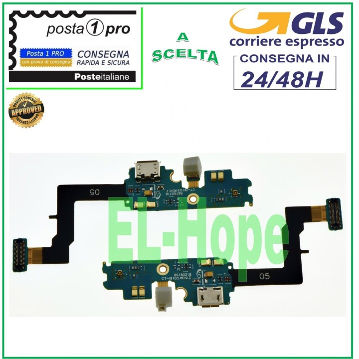 CHARGING CONNECTOR SAMSUNG GALAXY GT I9105 S2 PLUS MICROPHONE DOCK JACK CHARGING