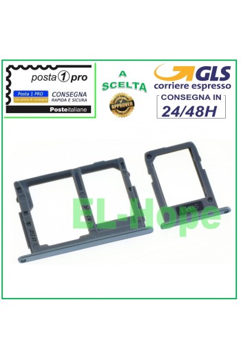 SLOT CARRIAGE COMPARTMENT NANO SIM CARD + SD SAMSUNG GALAXY J5 SM J530 F 2017 SILVER