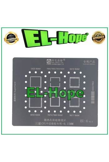 MOTHERBOARD STENCIL FOR EXYNOS 5430 7884 7885 7904 9610 8890 7870 7880 9611