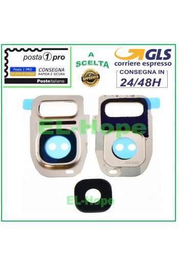 GLASS LENS REAR CAMERA SAMSUNG GALAXY S7 EDGE SM G935 F GOLD