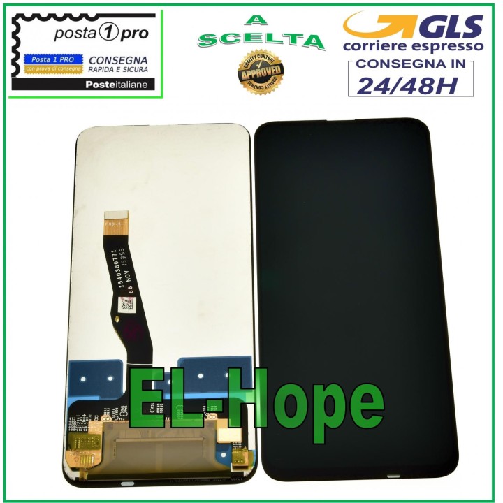 LCD DISPLAY FOR HUAWEI Y9 2019 PRIME AND HONOR 9X TOUCH SCREEN BLACK GLASS SCREEN