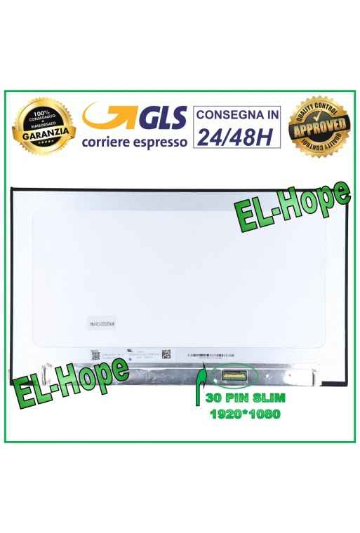 DISPLAY NV156FHM-N4V NOTEBOOK 15.6 30 PIN SLIM 1980*1920 FHD LED MONITOR SCREEN