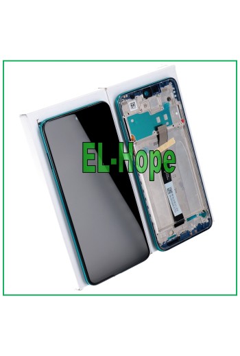 ORIGINAL XIAOMI REDMI NOTE 10 LITE LCD DISPLAY + TOUCH SCREEN FRAME BLUE