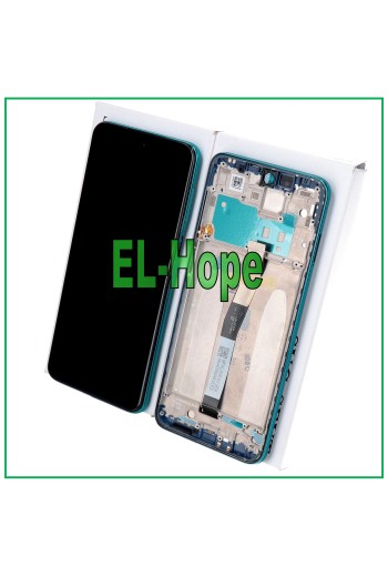 ORIGINAL XIAOMI REDMI NOTE 10 LITE LCD DISPLAY + TOUCH SCREEN FRAME BLUE