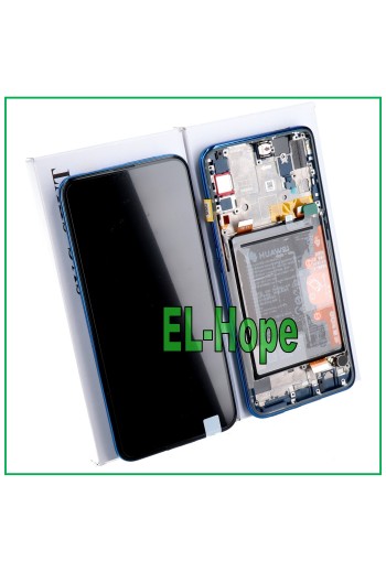 LCD DISPLAY FRAME BATTERY ORIGINAL HUAWEI Y9 PRIME TOUCH SCREEN BLUE SCREEN