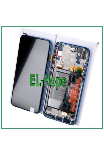 LCD DISPLAY FRAME BATTERY ORIGINAL HUAWEI Y9 PRIME TOUCH SCREEN BLUE SCREEN
