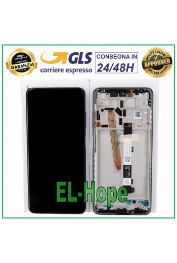 ORIGINAL TOUCH LCD DISPLAY + FRAME XIAOMI POCO X3 M2007J20CG M2007J20CT BLACK