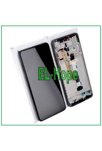 LCD DISPLAY + ORIGINAL FRAME XIAOMI POCO X3 NFC M2007J20CI TOUCH SCREEN BLACK