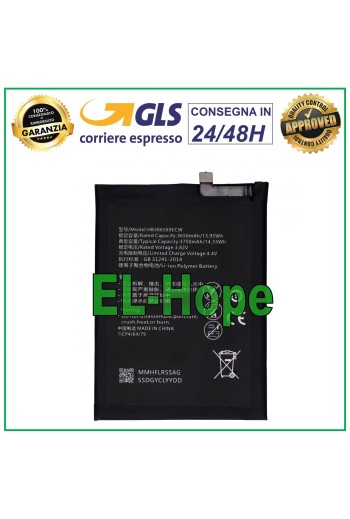 BATTERY HB386589ECW FOR HUAWEI P10+ PLUS 3750 mAh 3.82V BATTERY EQUAL TO ORIGINAL