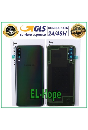 ORIGINAL SAMSUNG GALAXY A70 SM-A705 BACK COVER BLACK GLASS