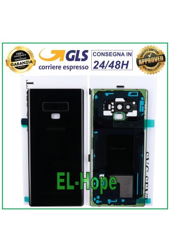 ORIGINAL SAMSUNG GALAXY NOTE 9 SM-N960 BACK COVER BATTERY COVER BLACK