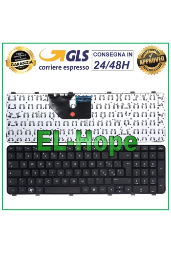 ITALIAN KEYBOARD for HP PAVILION SERIES DV6 NOTEBOOK 6000 6090 6100 6200 6B00 BLACK