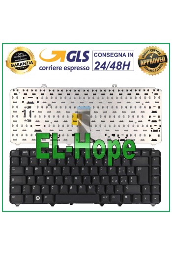 ITALIAN KEYBOARD FOR DELL XPS M1330 M1530 FRAME BLACK NOTEBOOK