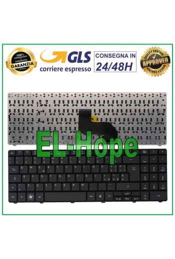 ITA KEYBOARD NOTEBOOK ACER ASPIRE 7715G 7715Z 7732 7732G / EXTENSA E430 BLACK