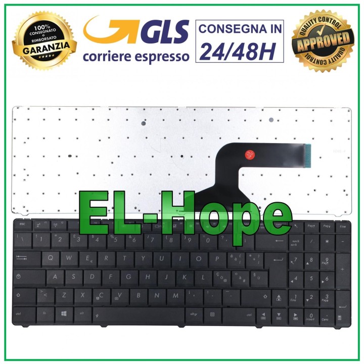 KEYBOARD ITA NOTEBOOK ASUS X73S K52N A53E A53S A55N K52F K55N K72F X53E N53SM