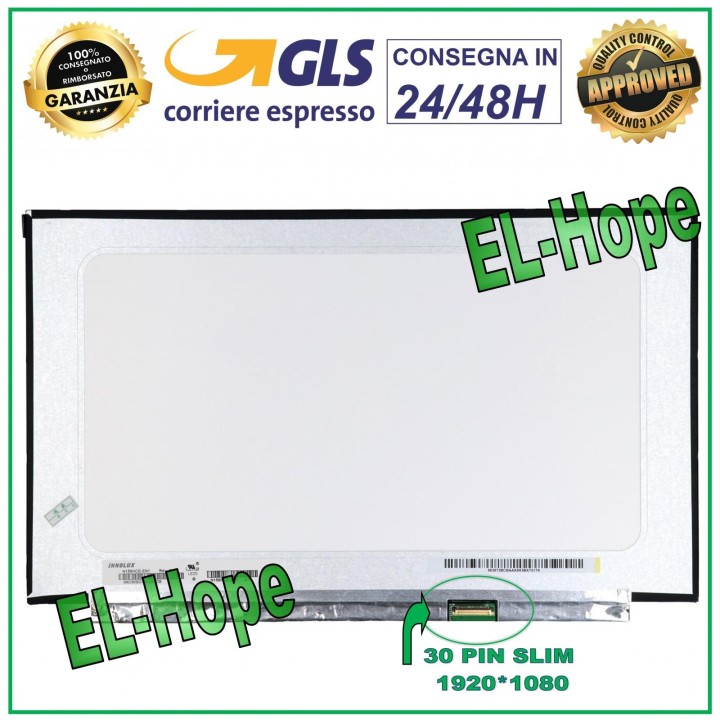 DISPLAY B156HAN02.3 LCD NOTEBOOK 15.6 30 PIN SLIM 1920*1080 FHD LED SCREEN