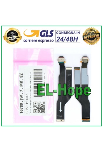 ORIGINAL CHARGING CONNECTOR FLAT SERVICE SAMSUNG GALAXY NOTE 20 ULTRA SM-N986
