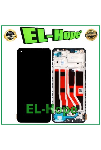 TFT LCD DISPLAY + FRAME FOR OPPO A74 4G CPH2219 / F19 4G TOUCH SCREEN BLACK GLASS