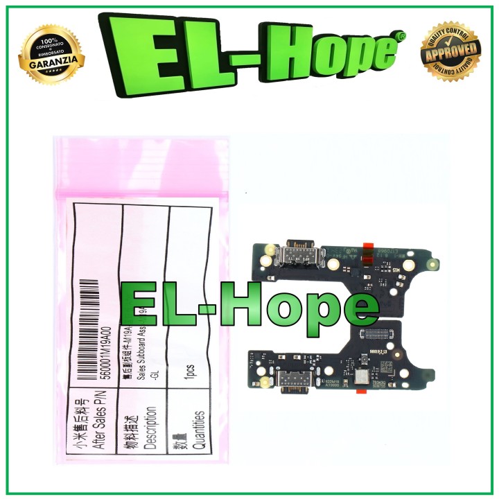 ORIGINAL DOCK CHARGING CONNECTOR SERVICE XIAOMI REDMI 12 4G 23053RN02Y