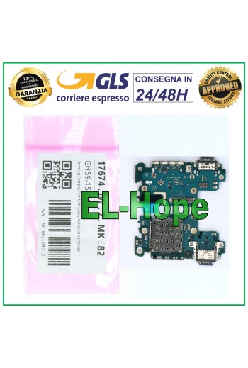SIM READER + DOCK CONNECTOR ORIGINAL SERVICE SAMSUNG GALAXY A53 5G SM A536 B