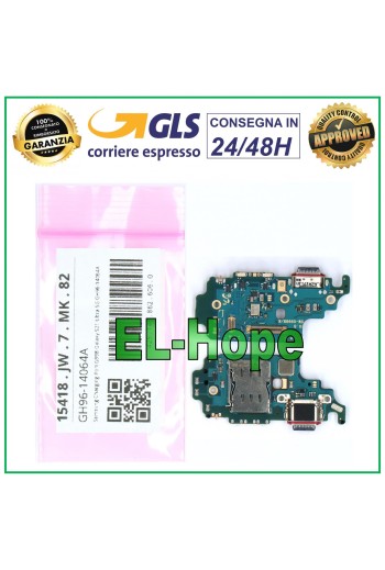 SIM READER + DOCK CONNECTOR ORIGINAL SERVICE SAMSUNG GALAXY S21 ULTRA SM-G998