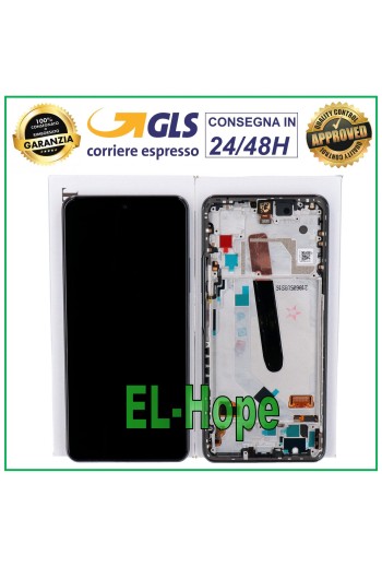 ORIGINAL LCD DISPLAY + FRAME XIAOMI MI 11X PRO TOUCH SCREEN BLACK GLASS SCREEN