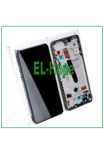 ORIGINAL LCD DISPLAY + FRAME XIAOMI POCO F3 M2012K11AG TOUCH SCREEN BLACK GLASS