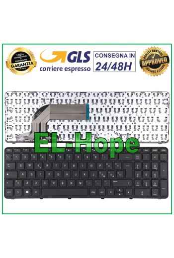 ITALIAN KEYBOARD FOR HP PAVILION 15-N233SL 15-N234SL 15-N240SL BLACK NOTEBOOK