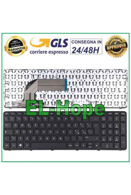 ITALIAN KEYBOARD FOR HP PAVILION 15-N233SL 15-N234SL 15-N240SL BLACK NOTEBOOK