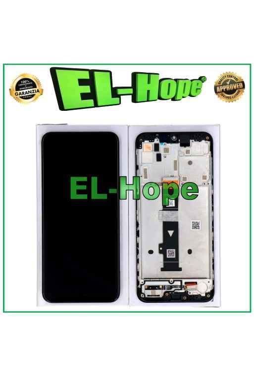 LCD DISPLAY + FRAME ORIGINAL SERVICE MOTOROLA MOTO G30 XT2129 TOUCH SCREEN